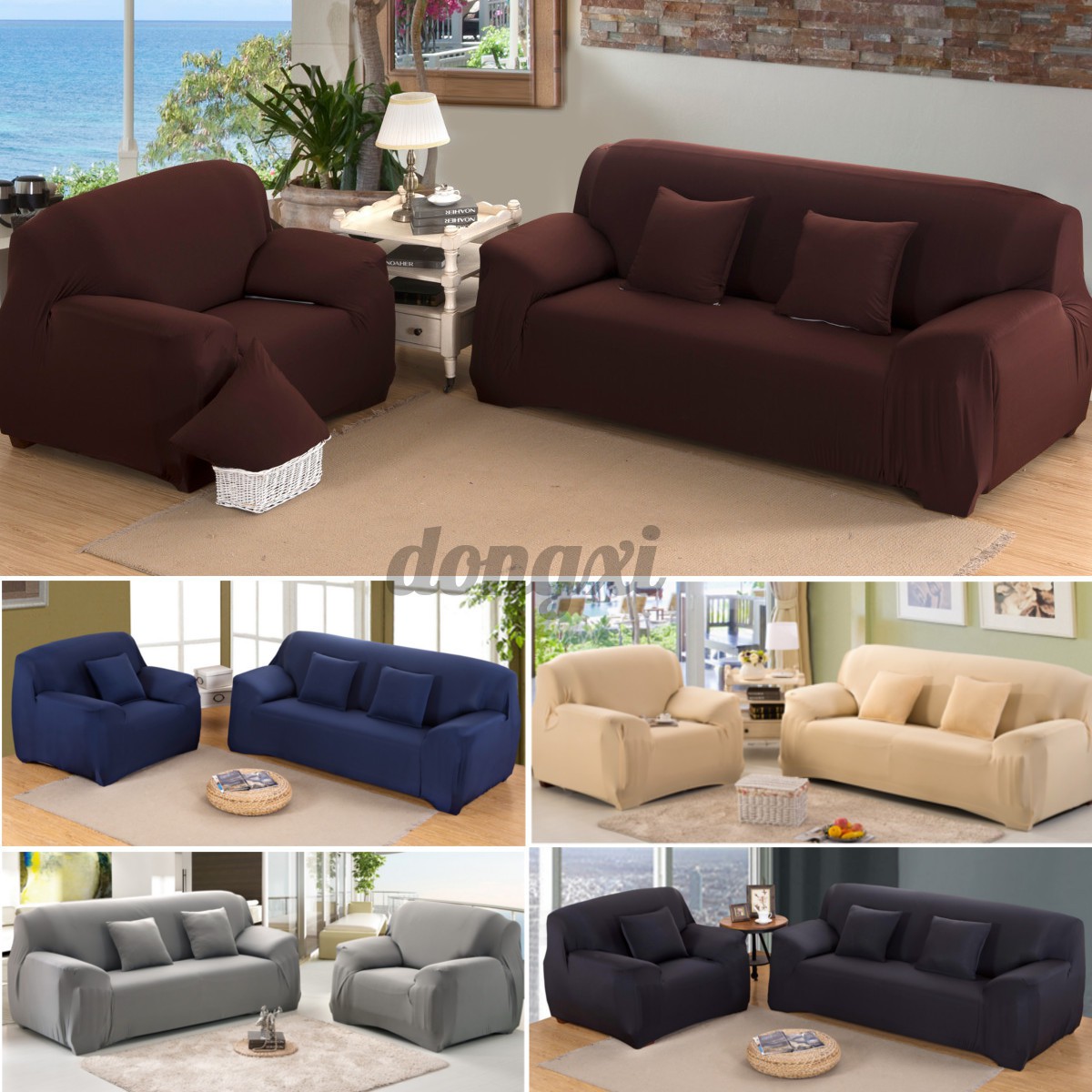 Bọc Ghế Sofa Co Giãn Tốt 1 2 3 4