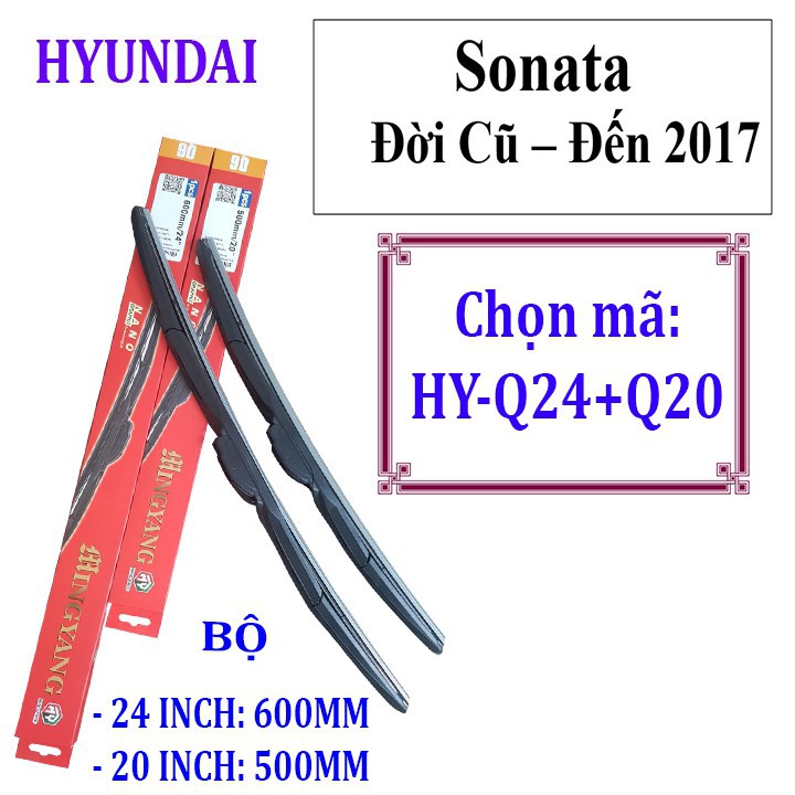 CẦN GẠT MƯA SONATA ĐỜI TRƯỚC - ĐẾN 2017 - VÀ TẤT CẢ CÁC DÒNG XE KHÁC CỦA HÃNG HYUNDAI - Công nghệ Đức