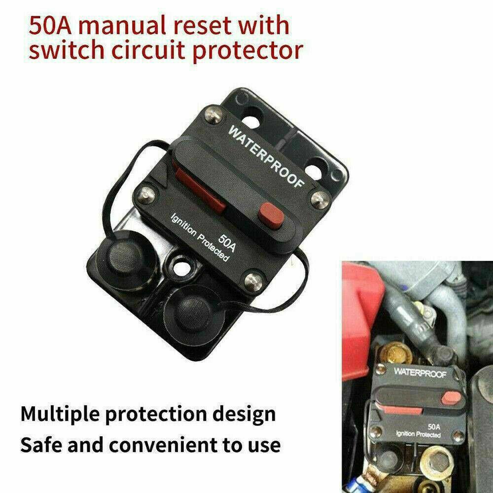 Cầu Dao Chống Nước 30-200 Amp DC An Toàn Cho Xe Hơi