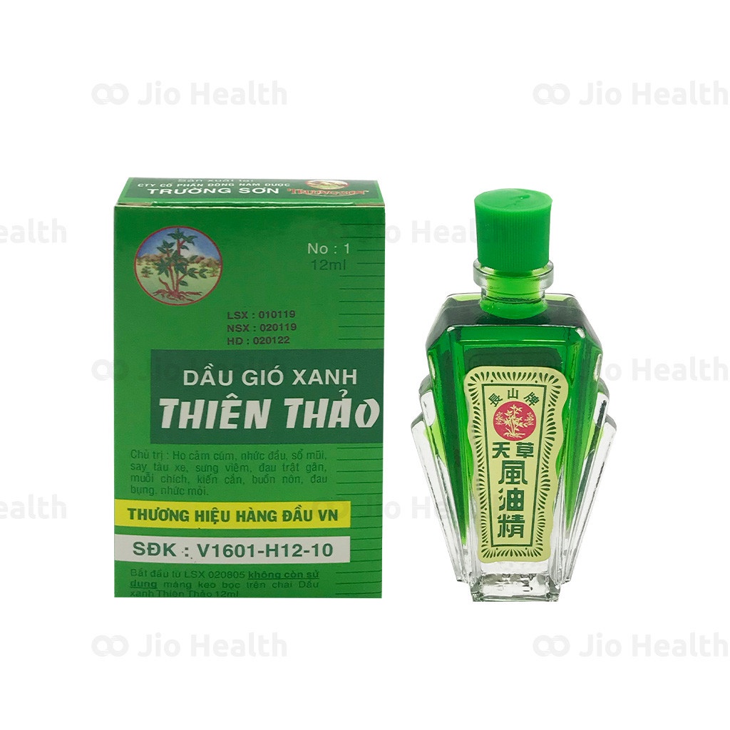 Dầu gió xanh Thiên Thảo (12ml)