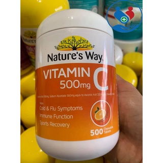 Nature's Way Vitamin C Orange 500mg