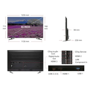 TIVI PANASONIC 4K 55INCH 55FX650