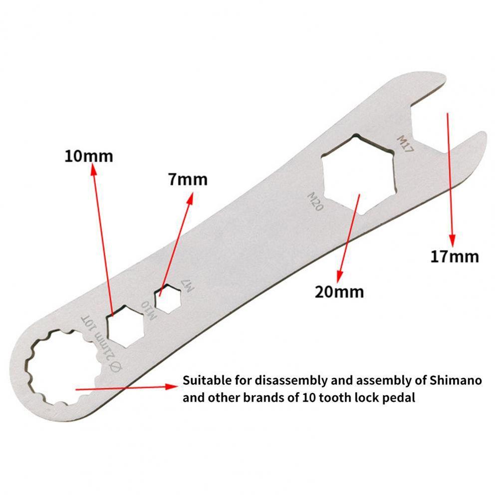 Dụng Cụ Sửa Chữa Bàn Đạp Xe Đạp Leo Núi Bằng Thép Không Gỉ DANILO