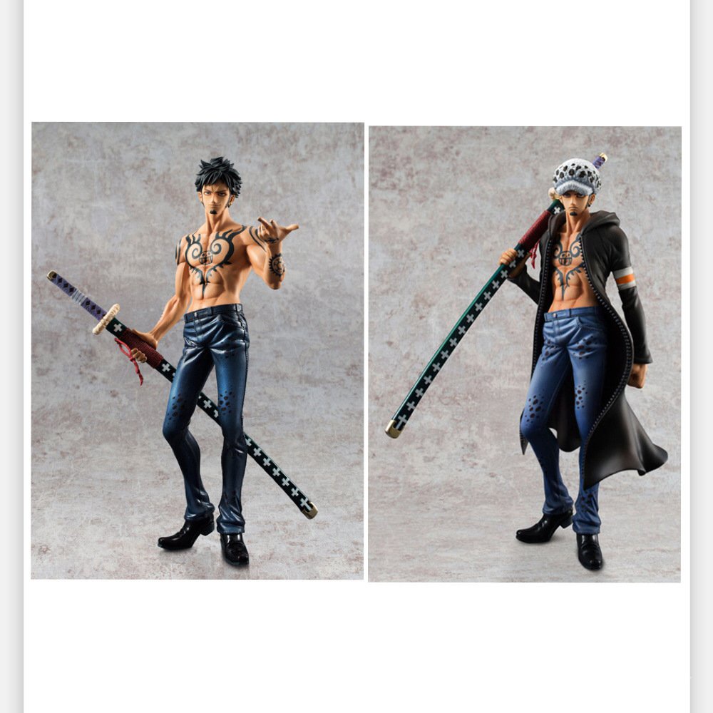 Mô Hình Nhân Vật Trafalga Lolao Trong One Piece Phiên Bản Xăm Hình 2.5th