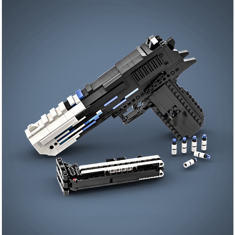 Đồ Chơi Lắp Ráp Kiểu LEGO PUBG Mô Hình Lục DESERT EAGLE Black Ice 900+ Mảnh Ghép - Bản Thiết Kế Tiêu Chuẩn Của Kevin183