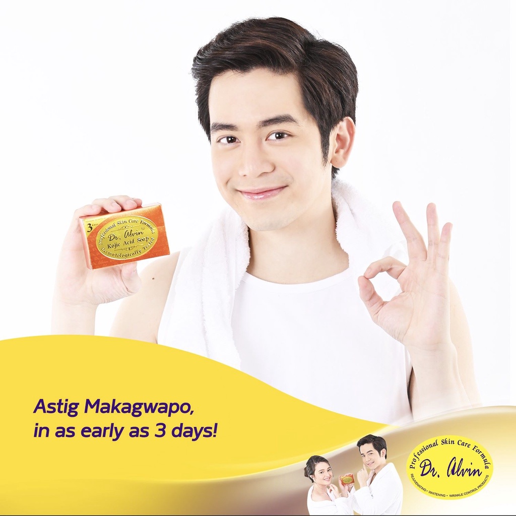 Xà Phòng Tắm Trắng Dr Alvin Kojic135 gram - Hương cam | BigBuy360 - bigbuy360.vn