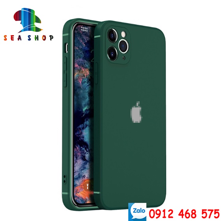Ốp lưng iPhone CHỐNG BẨN VIỀN VUÔNG - iPhone XS, XS Max, 11 Pro Max, 12 Pro Max - Nhựa dẻo-Có lót nhung | BigBuy360 - bigbuy360.vn