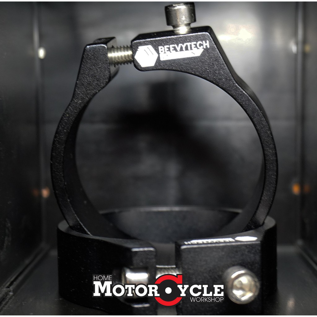 Pad kẹp đèn trợ sáng Beevytech phi 60 - đen - Home Motorcycle Workshop