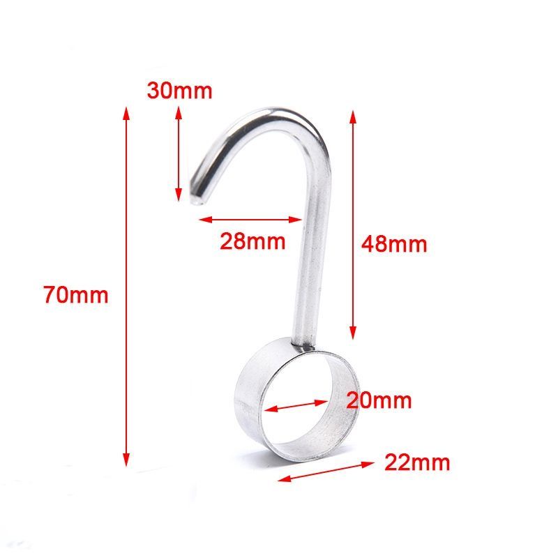 MÓC TREO INOX LỒNG ỐNG PHI 16MM 19MM 25MM