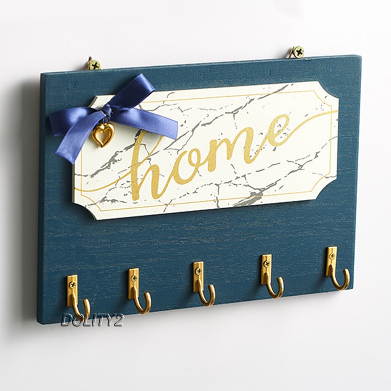 Bảng trang trí treo tường bằng gỗ cho chìa khóa áo khoác