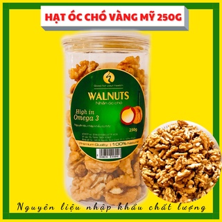 Hạt óc chó vàng tách vỏ hũ 250g