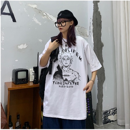ÁO phông 3158 in hình anime Nhật Bản form rộng cá tính dành cho nam nữ