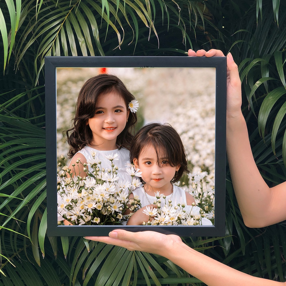 Combo in ảnh kèm khung, in hình kèm khung - size a3, a4, a5, 30x30cm - Tiệm in Memories - in hình theo yêu cầu