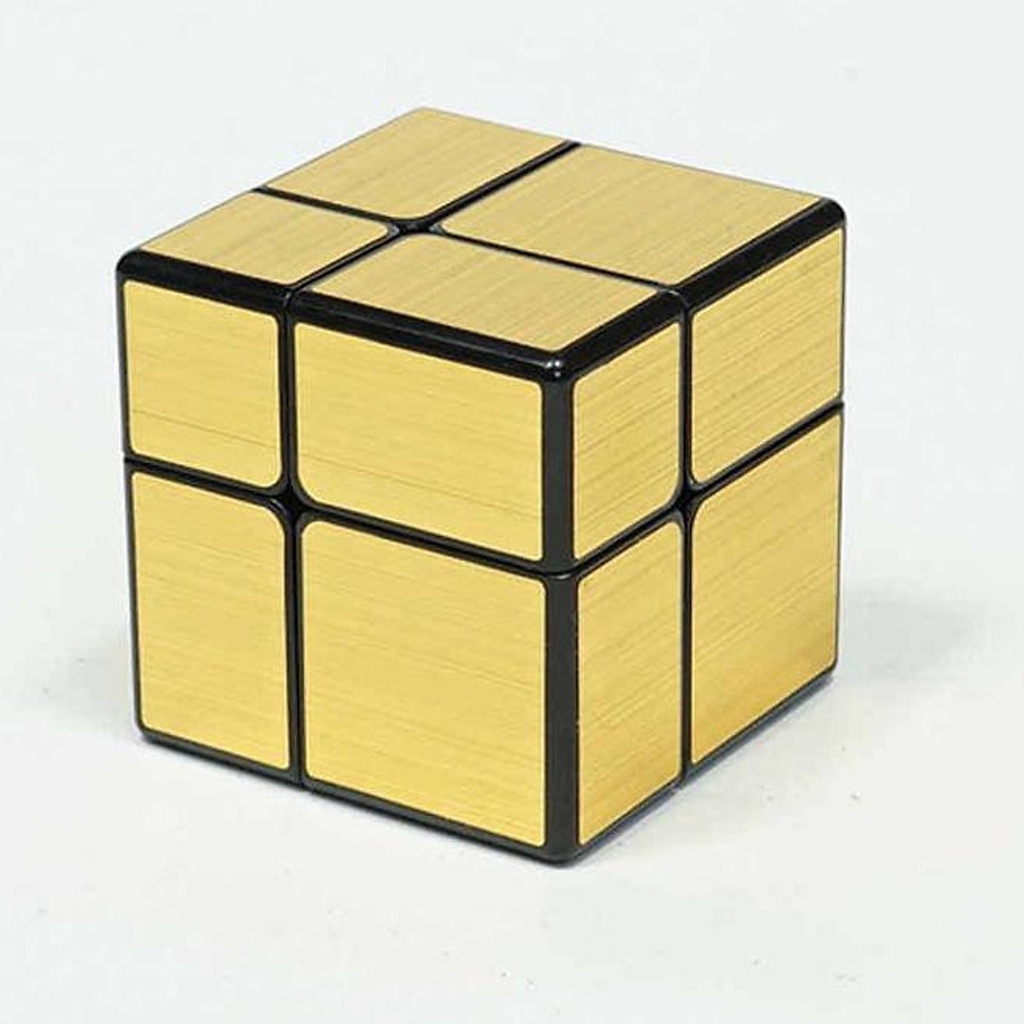 Rubik Mirror Silver gương vàng 2x2 ShengShou quà tặng sáng tạo
