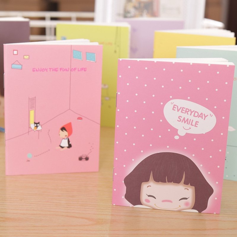 Sổ tay note A7 siêu dễ thươngSổ tay cute vintage A7