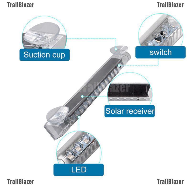 Đèn LED cảnh báo chống trộm sử dụng năng lượng mặt trời