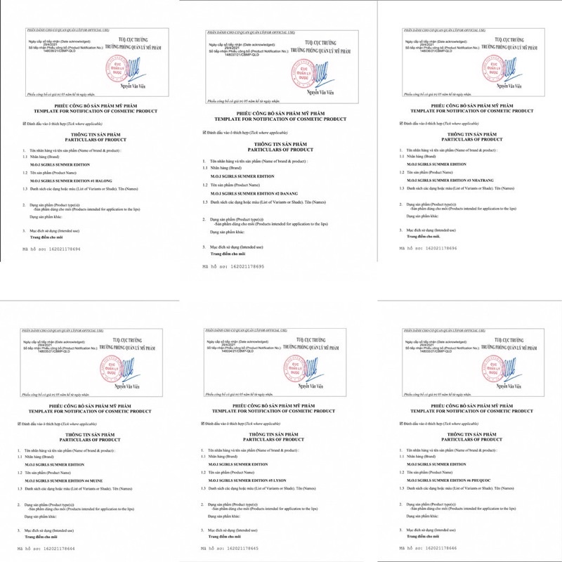 SON KEM NHUNG LỲ Sgirl Special Edition By M.O.I 3.5g