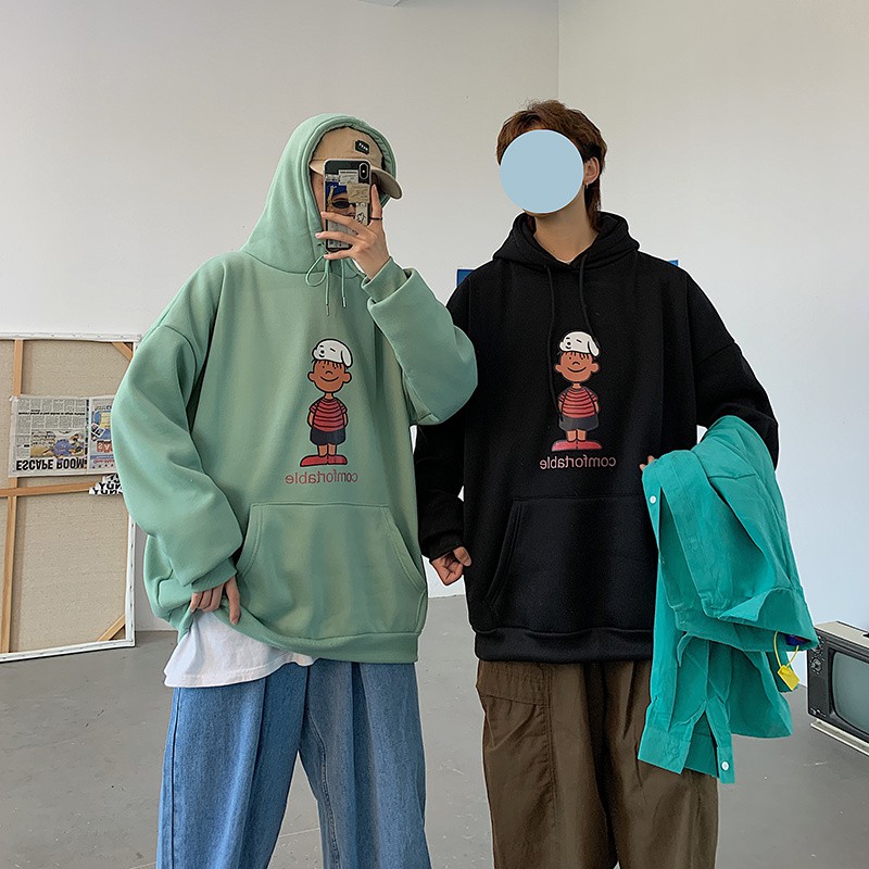 Áo hoodie thiết kế phong cách thời trang thu đông có 7 màu thời trang