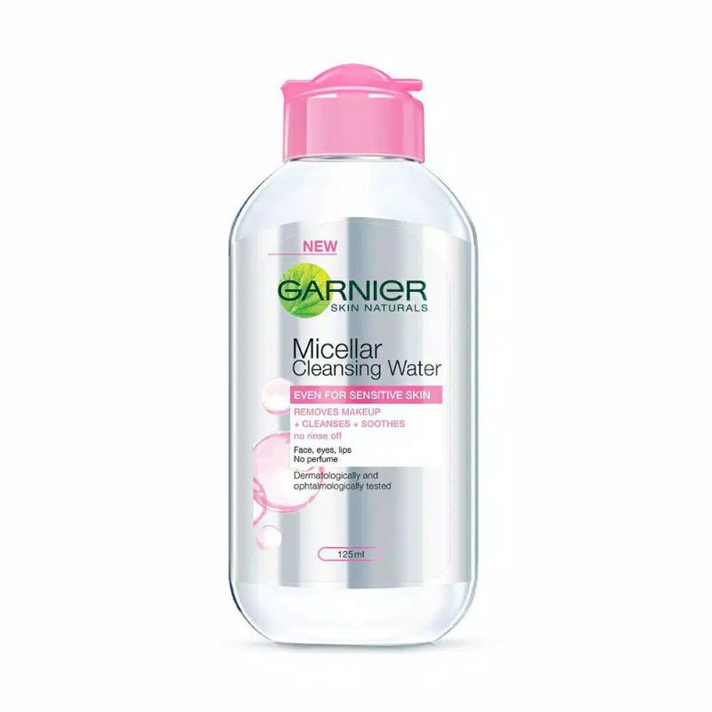 (hàng Mới Về) Nước Tẩy Trang Garnier Micellar Màu Hồng Dung Tích 125ml