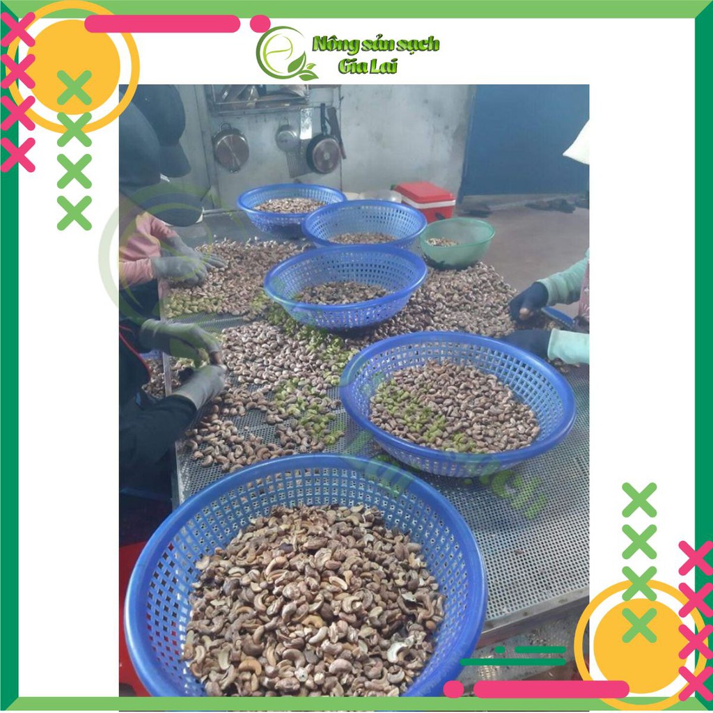 Hạt điều rang muối hạt lớn loại 1, hạt đều, không bị sâu, giòn rụm, chính gốc hạt điều Gia Lai | BigBuy360 - bigbuy360.vn