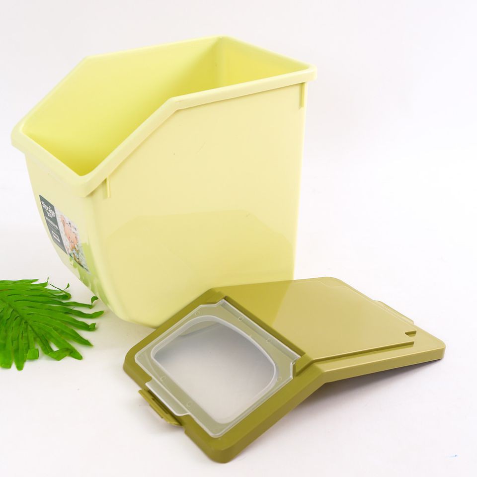 Thùng đựng gạo to loại 15kg [có bánh xe] | BigBuy360 - bigbuy360.vn