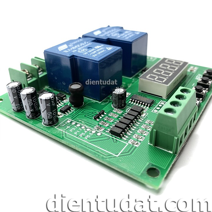 Mạch Trễ Đảo Chiều Motor 2 Relay 30A