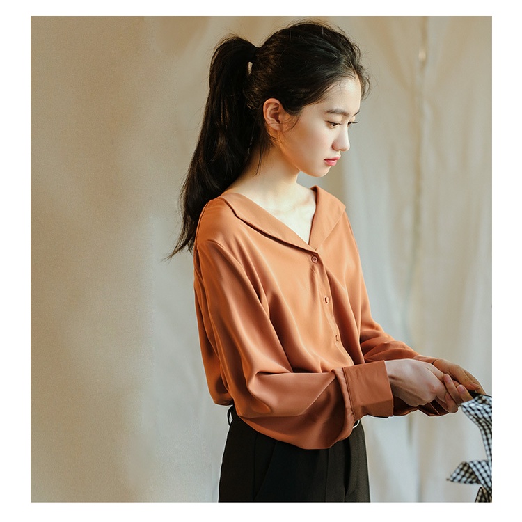 Áo sơ mi lụa công sở 354