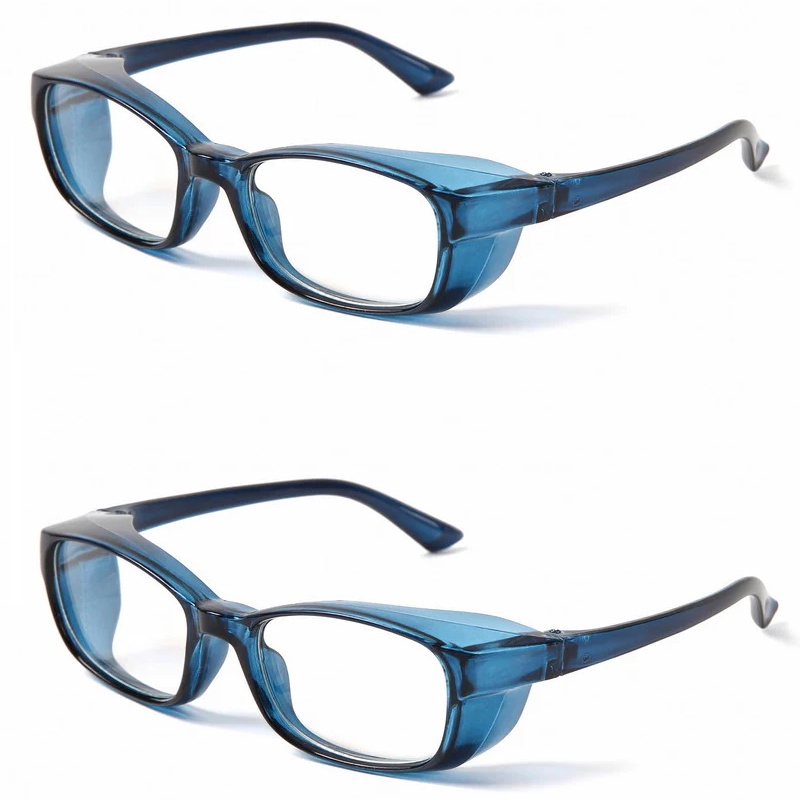 Daiso Kính mát trẻ em ngăn hơi ẩm và đọng nước màu xanh Navy 13x5x3.5cm (cái)