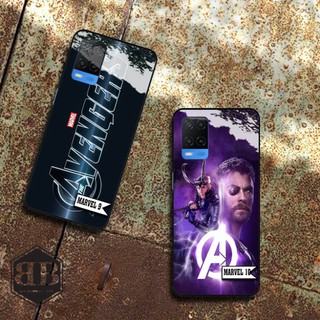 Ốp lưng kính cường lực Oppo A54 ( 4G ) tướng trong chuyện tranh marvel