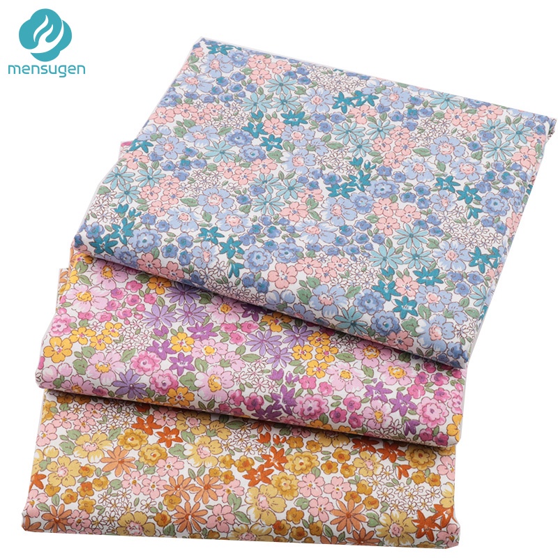 Vải 160cm / 63 '', 100% cotton Mềm Mại Nhiều Màu