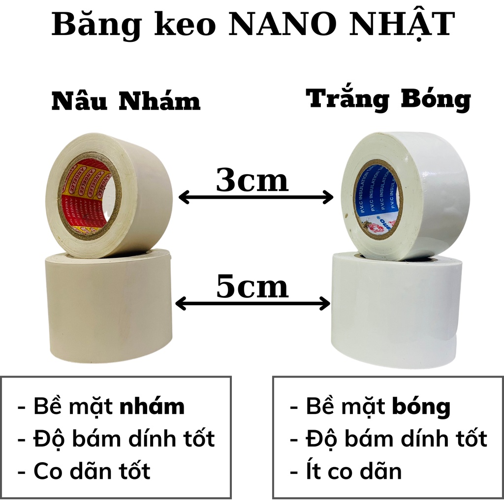 Băng keo thể thao nano keo quấn cơ đá bóng,đá banh tránh chấn thương bảo vệ cổ tay cổ chân đầu gối