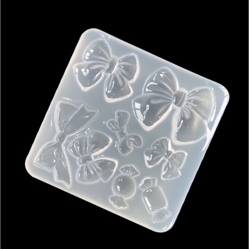 khuôn nơ tạo hình trang trí bánh