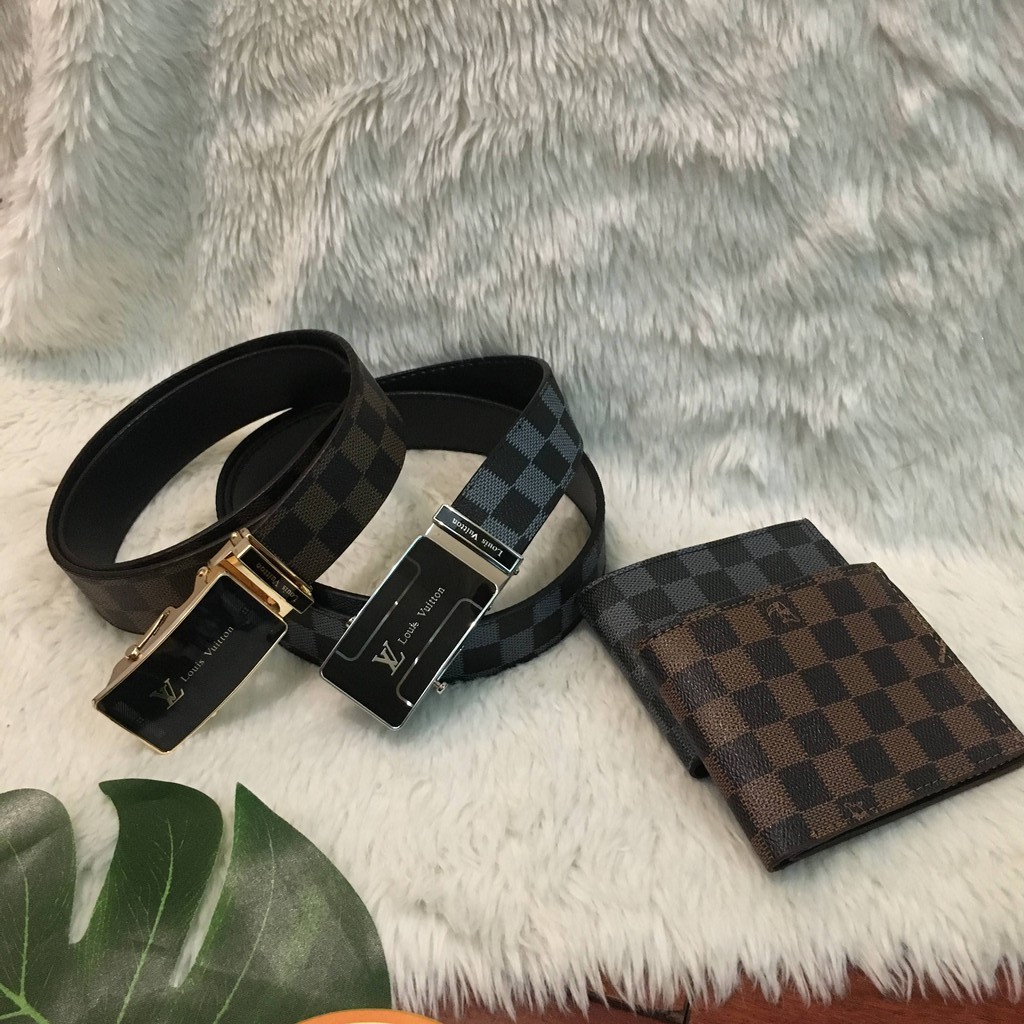Set Ví Thắt Lưng Da Cao Cấp