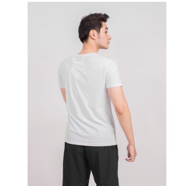 Áo thun nam ARISTINO dáng Slim fit ôm vừa vặn, cổ tròn điểm nhấn cầu vai nam tính, năng động - ATS017S9