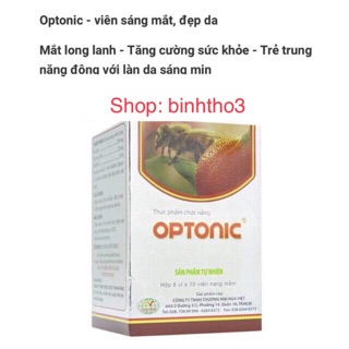 Optonic - viên uống sáng mắt, đẹp da