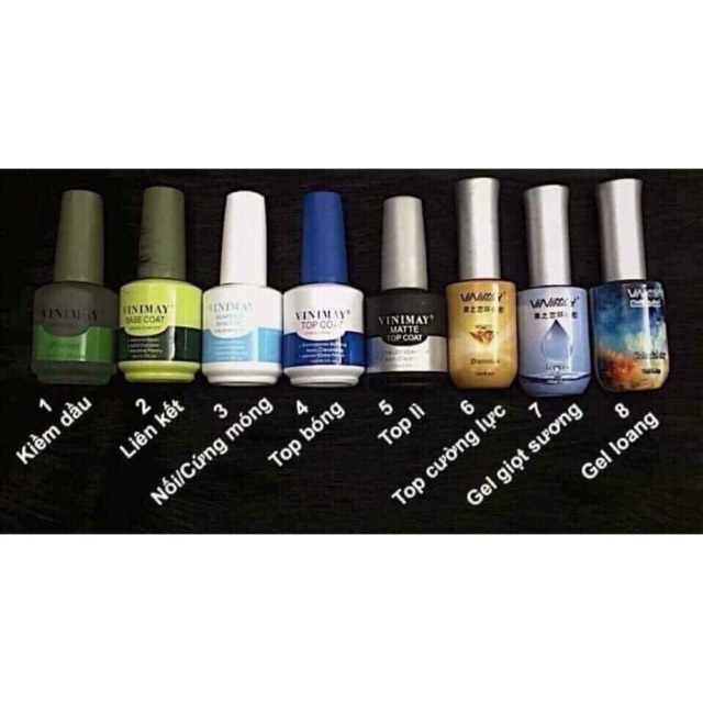 Bộ sản phẩm vinimay sử dụng trong ngành nail - Phụ kiện Nail Giá Rẻ