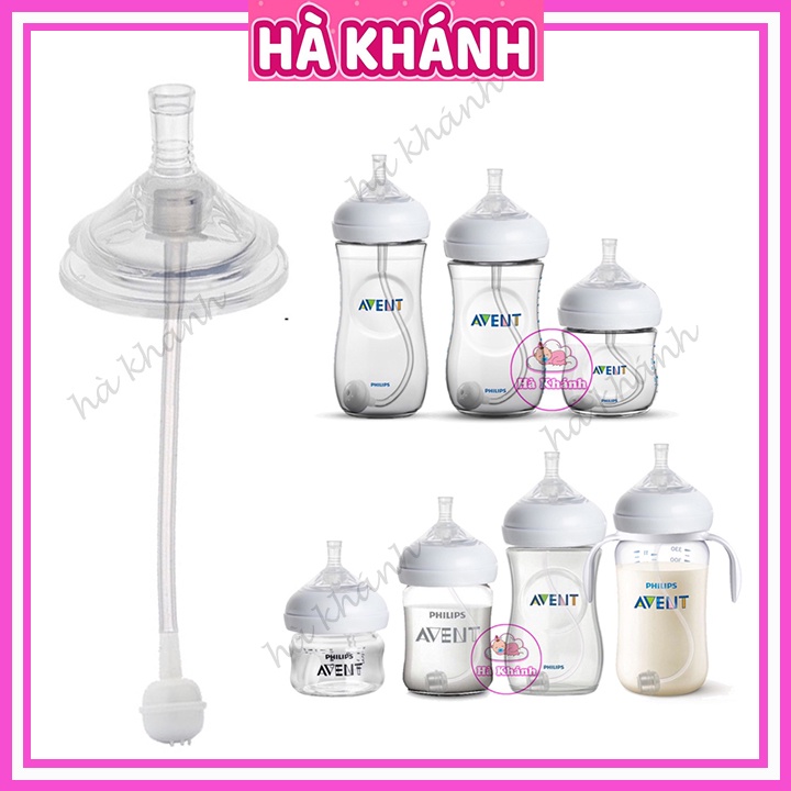 Ống tập hút bình sữa Avent cho bé chống sặc, chống đầy hơi P08