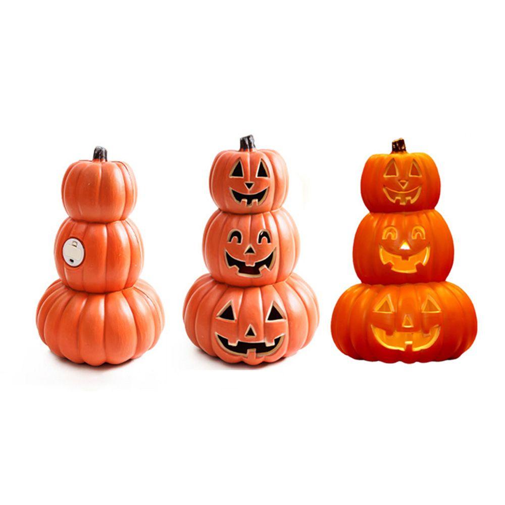 Đèn Trang Trí Hình Quả Bí Ngô 34cm|Phụ Kiện Trang Trí Nhà Cửa / Tiệc Halloween Dễ Thương
