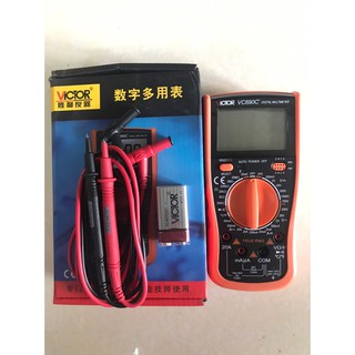 Đồng hồ vạn năng Victor VC890C+