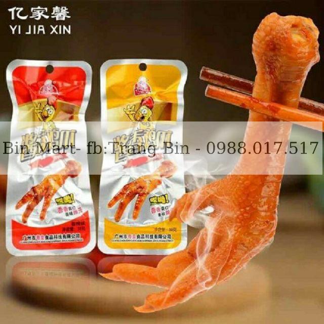 Chân gà cay tẩm mật ong