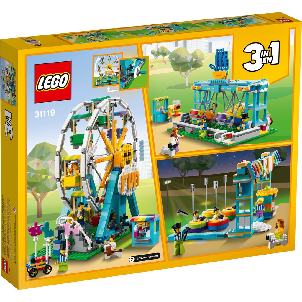 LEGO 31119 Creator - Vòng đu quay mặt trời