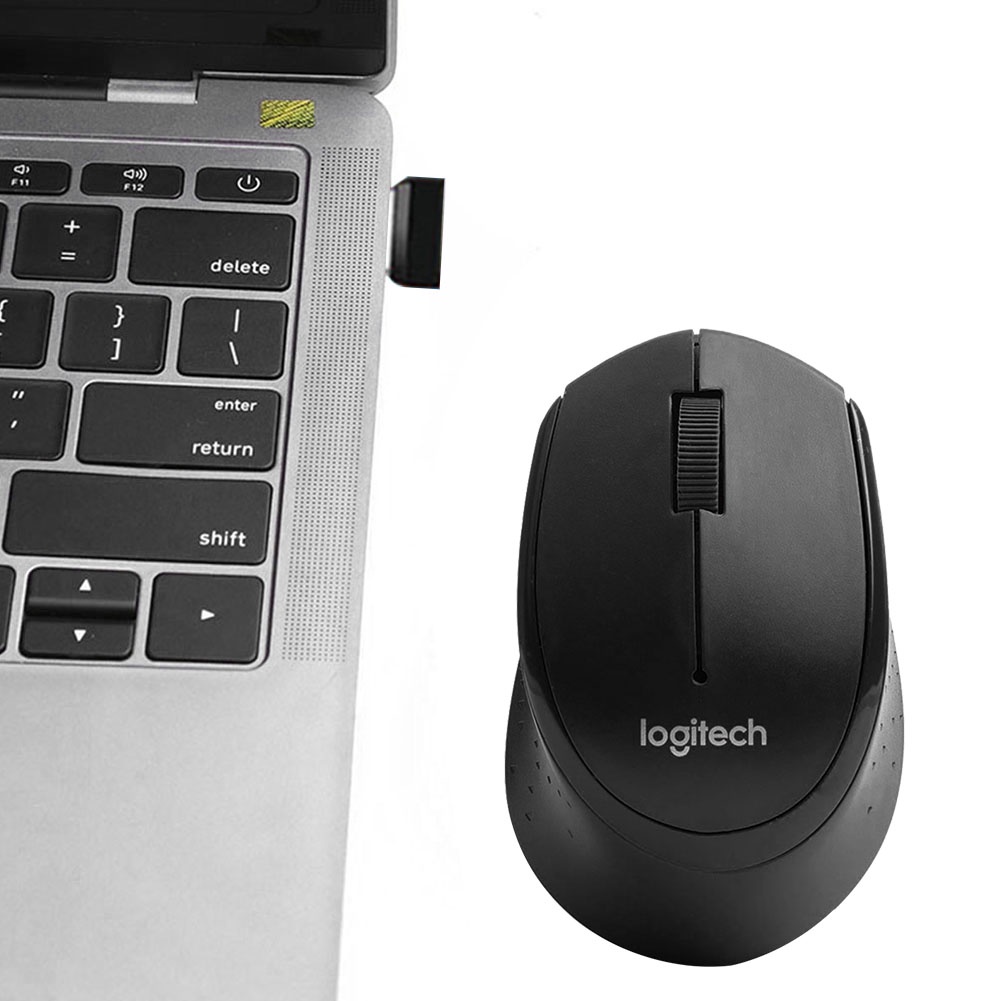 Chuột Không Dây Logitech M330 2.4GHz 1000DPI, 3 NúT BấM