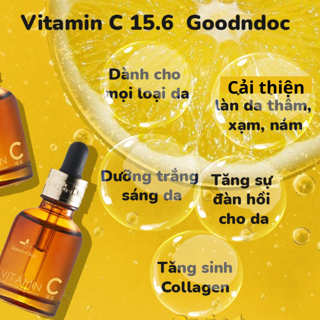 Combo Goodndoc Bộ Dưỡng Phục Hồi Làm Sáng Da Chống Lão Hoá Nhập Khẩu Chính Hãng