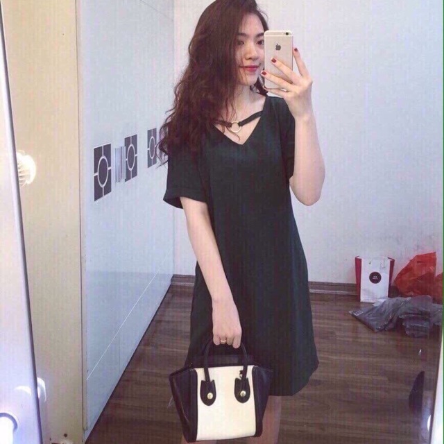 Đầm suông tay con