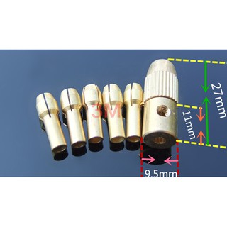 Combo Đầu Kẹp Mũi Khoan 10 Đầu