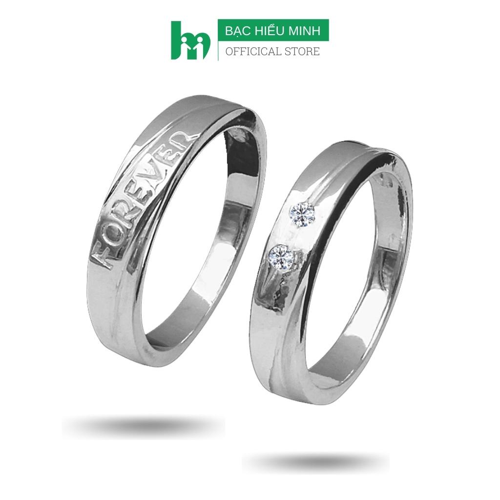 Nhẫn Đôi Bạc - Say Đắm - BẠC HIỂU MINH NC462