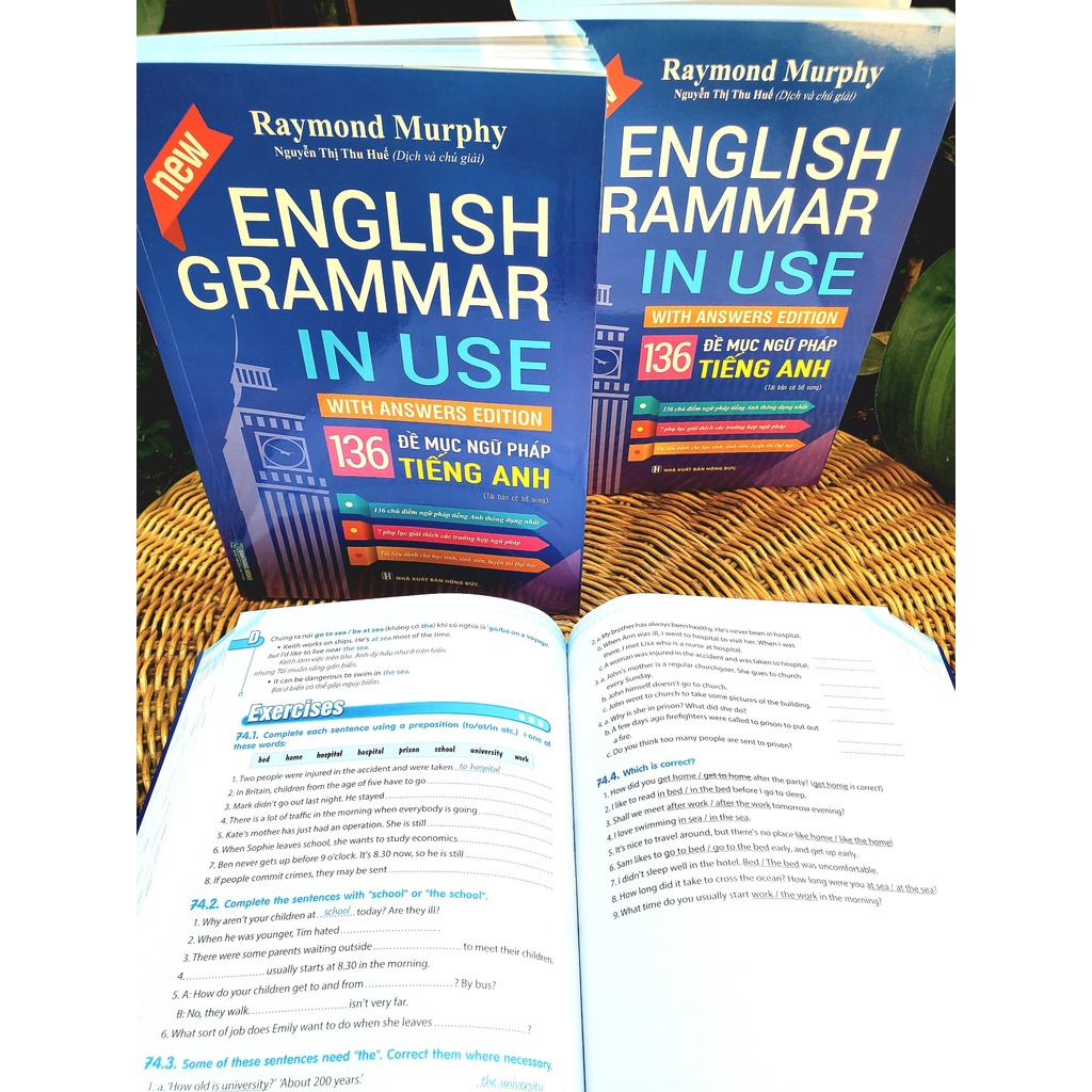 Sách - English Grammar In Use - 136 Đề Mục Ngữ Pháp Tiếng Anh