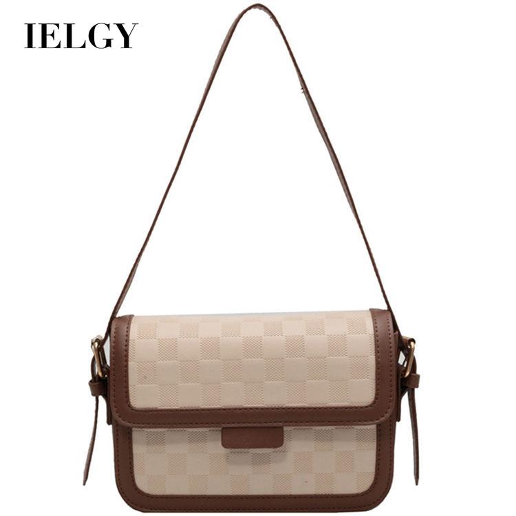 IELGY women's crossbody bag shoulder and armpit small square bag