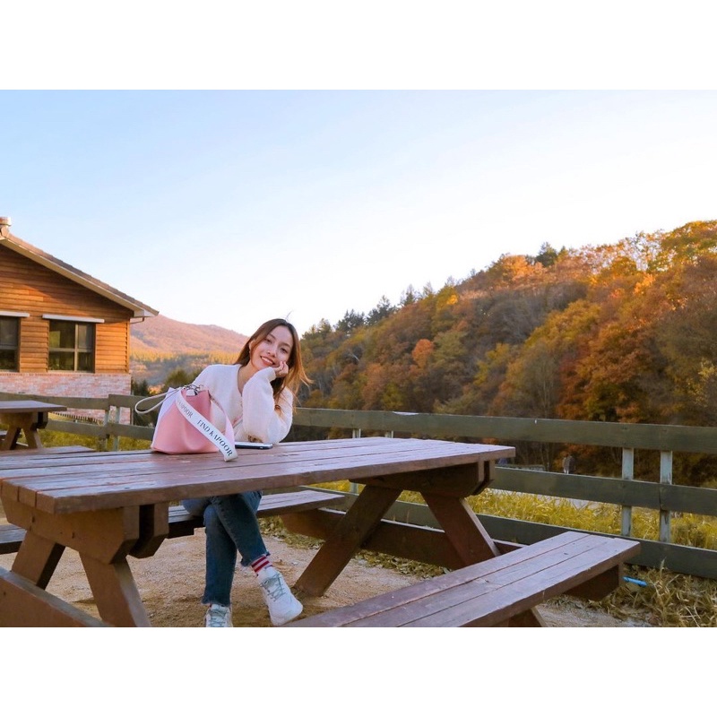 Túi Find Kapoor Pingo 20 lettering set - hồng