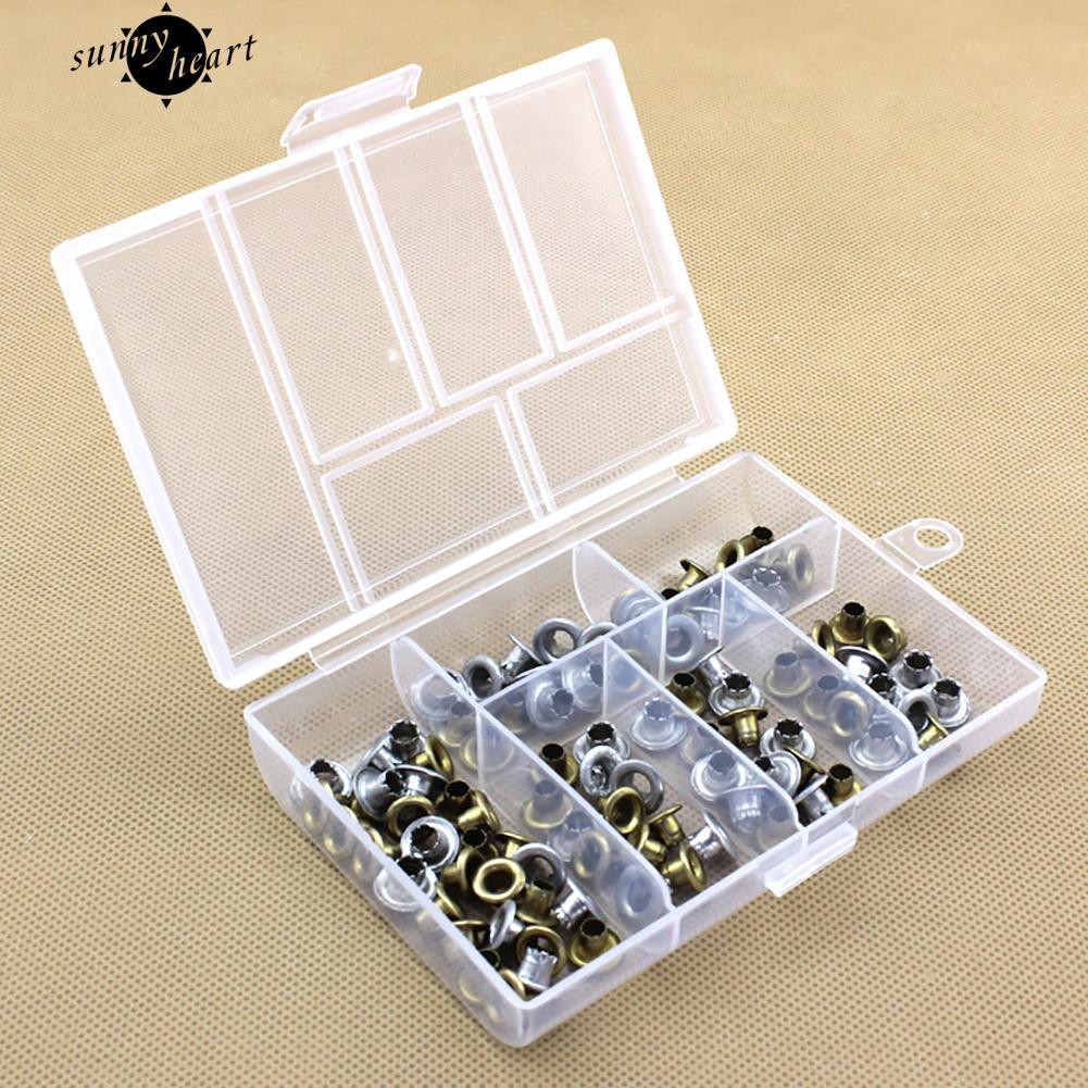 Hộp Nhựa 6 Ngăn Đựng Trang Sức Tiện Lợi